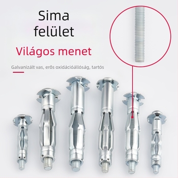 Kt Gipszkarton Expanziós Csavar Üres Falakhoz és Mennyezetekhez | Kompatibilis Üres Falakkal | Modell 1022137837