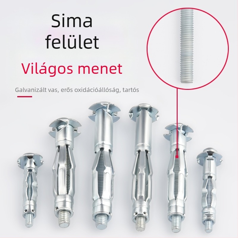 Kt Gipszkarton Expanziós Csavar Üres Falakhoz és Mennyezetekhez | Kompatibilis Üres Falakkal | Modell 1022137837