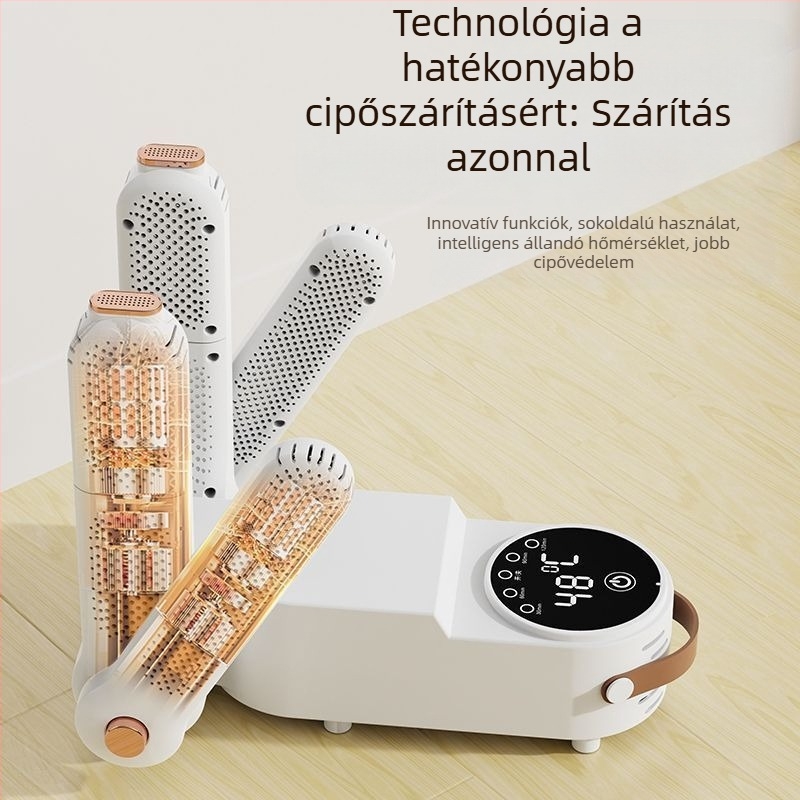 Cipőszárító – teljesen automata, száraz/nedves üzemmód, gyors szárítás, dezodorálás, sterilizálás