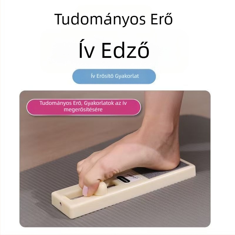Lábív korrekciós edző – ujjfogásos gyakorlat és talpizmok erősítése, műanyag, kínai stílus, személyes ajándék (születésnap, karácsony)
