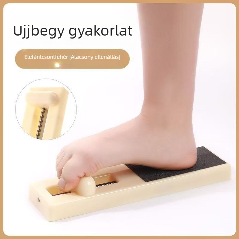 Lábív korrekciós edző – ujjfogásos gyakorlat és talpizmok erősítése, műanyag, kínai stílus, személyes ajándék (születésnap, karácsony)