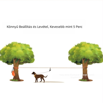 Nylon kutyapóráz kempingezéshez – nem teleszkópos, 50 darab a dobozban