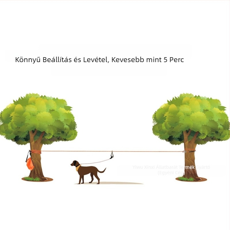 Nylon kutyapóráz kempingezéshez – nem teleszkópos, 50 darab a dobozban