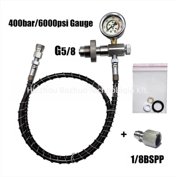 G5/8 CO2 töltő adapter, acélból, belső menet