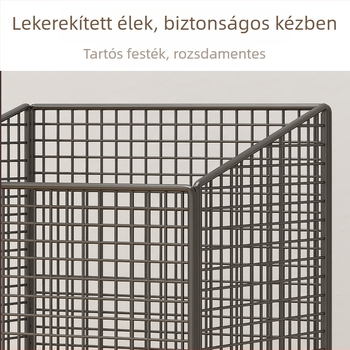 Jógamatrac tároló kosár kerékkel, fém kettős rétegű kivitel, nagy kapacitású edzőfelszereléshez