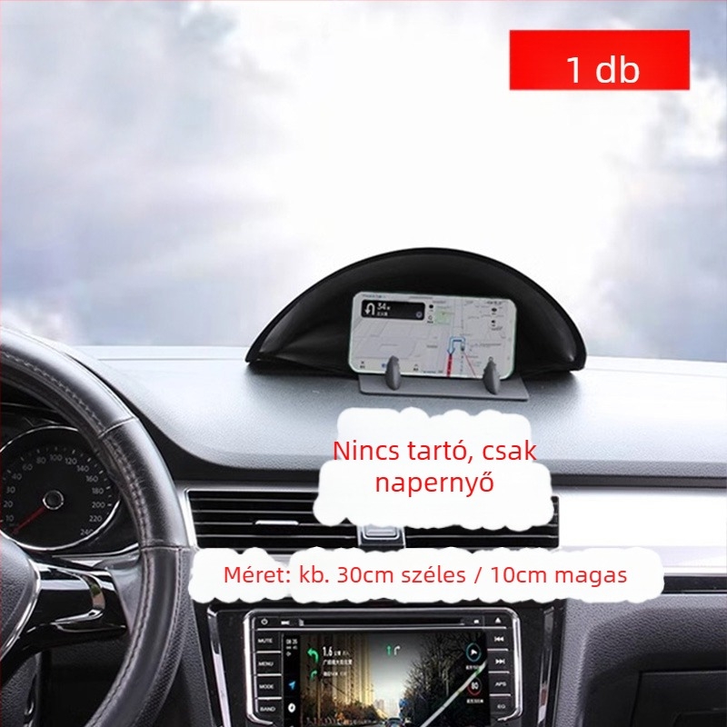 Autótelefon és műszerfal napellenző – összecsukható, antireflexiós, univerzális kompatibilitás, modell F77HJT789M6MMS