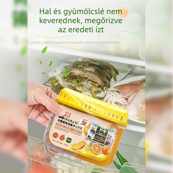 Hűtőszekrény dezodoráló doboz ENJOY DOWA'S — narancs és gardénia illat, 160 g, 48 db