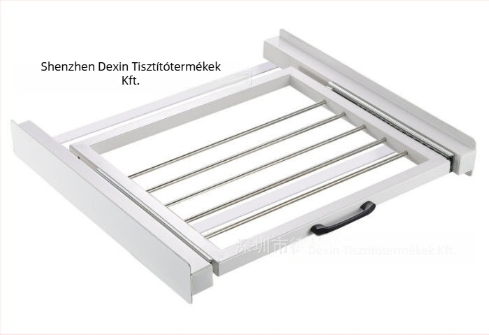 vcpc Állítható, Mozgatható Műanyag Mosógép-Szárítógép Stacking Állvány – 1 Szint, Háztartási Kiegészítő