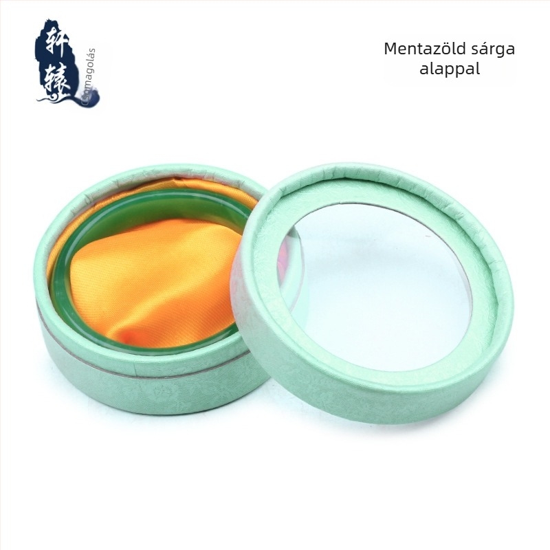 Ékszerdoboz körablakkal, 001 specifikáció, papírkarton anyag