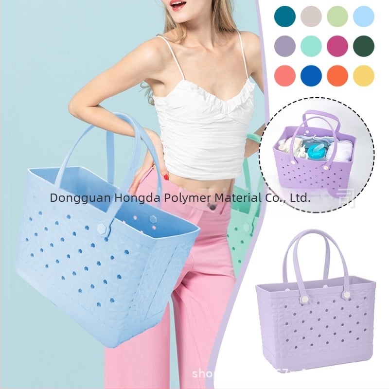 EVA utazási smink- és tisztálkodó táska — doboz alakú, felső nyitás, külső zseb, dupla vállpánt, közepes keménység, szabadidős utazásokhoz, 2024 tél