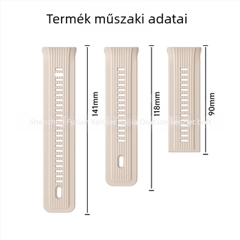 Huawei D2 szilikon szíj sportórához – szilikon anyag, divatos stílus, kompatibil Huawei D2-vel, csat nélkül, testreszabható interfész méretek