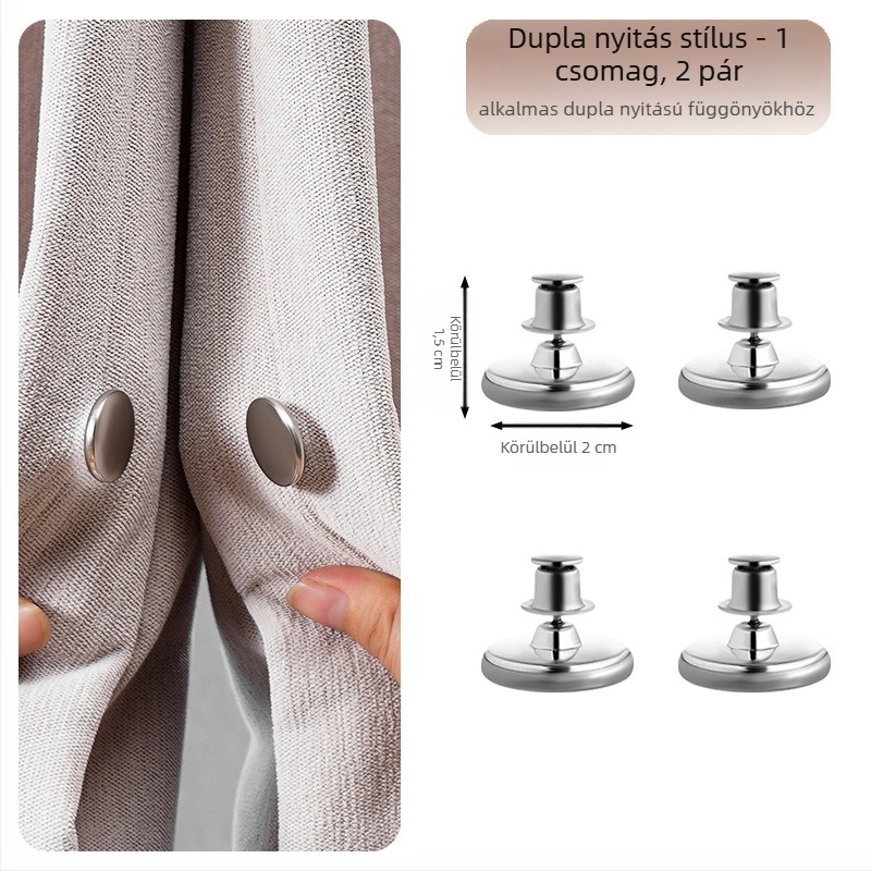 Függönykapocs – akril, modern és minimalist stílus, kategória: függönykapocs, testreszabás nem lehetséges