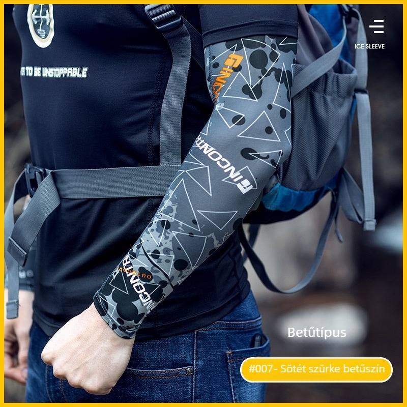 Férfi napvédő karpántok nyárra, horgászat és vezetésre (Márka: uiz; Szezon: 2021 nyár; Szövet: Egyéb)