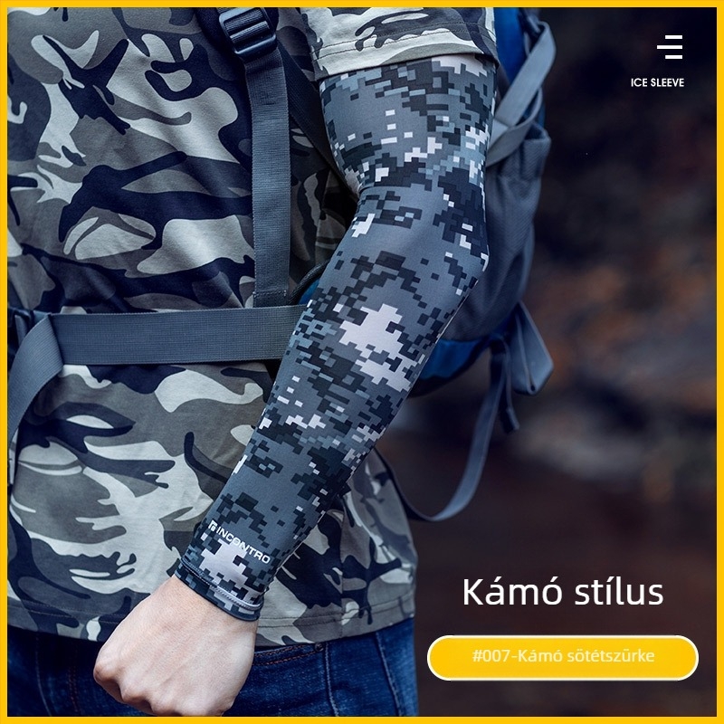 Férfi napvédő karpántok nyárra, horgászat és vezetésre (Márka: uiz; Szezon: 2021 nyár; Szövet: Egyéb)