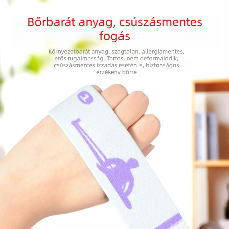 Jóga korrekciós digitális húzásterjedelem 12-grid szegmentált kialakítás; Anyag: poliészter + latex selyem; Márka: Changhong; Termékkód: 12 grids-position type