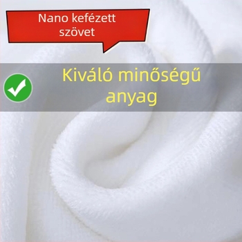 Mikroszálas tisztító törölköző lyukakkal az ágy megterítéséhez és masszázshoz; logó nyomtatás elérhető; 140 g; nedvességfelszívás 0–5 s