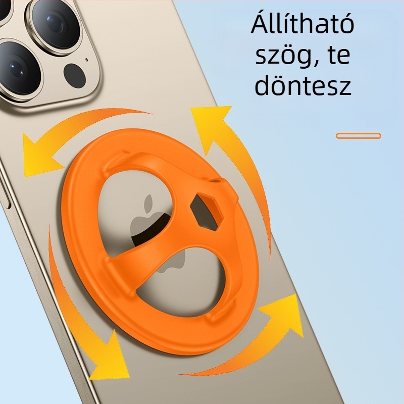 MK szilikon telefon-gyűrű tartó, Lazy Stand, karikatúra stílus