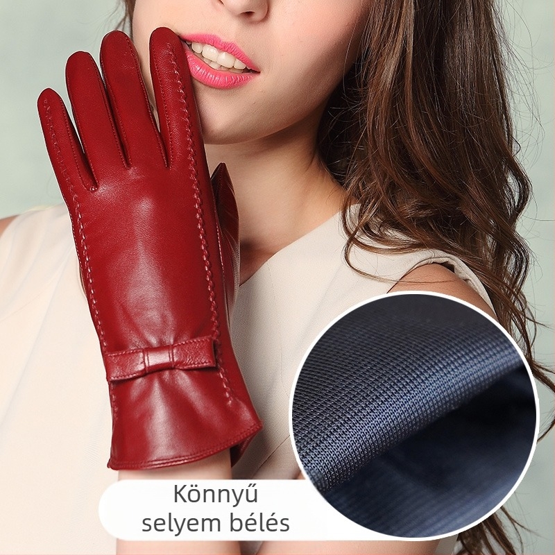 Gyapjúbőr ujjas kesztyűk – melegen tart, tavaszi szezon, 2024 téliek kiadás