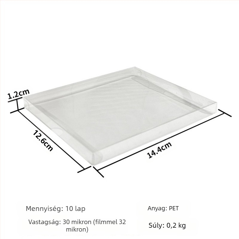 CD/DVD/Blu-ray védő tasak — átlátszó lemez tok, önzáró, nylon háló anyag, zárt típus, cikkszám Fiupeuiroritwr