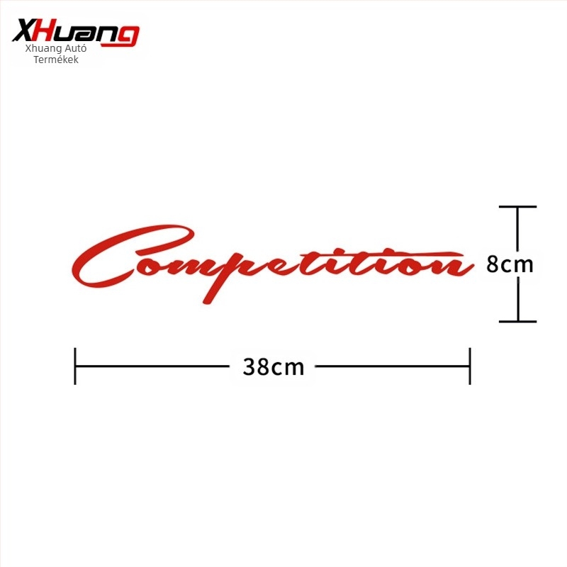 Autó karosszéria matricája betűkkel/cifrákkal/szöveggel – öntapadós szerelés