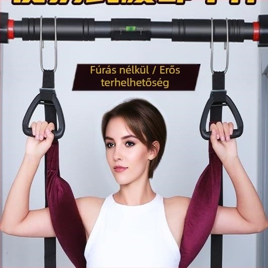 Lumbális trakciós öv nyakpánttal otthoni gerincnyújtáshoz – egyrudú rúd, diszk protrúzió támogatása