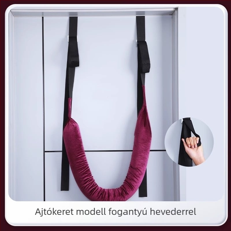 Lumbális trakciós öv nyakpánttal otthoni gerincnyújtáshoz – egyrudú rúd, diszk protrúzió támogatása