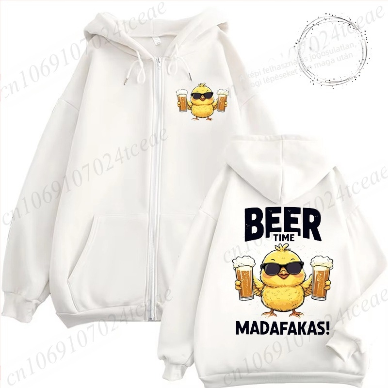 Női kapucnis pulóver | karcsú szabás, hosszú ujjú, kerek nyakú, nyomtatott minta, poliészter 90–95%