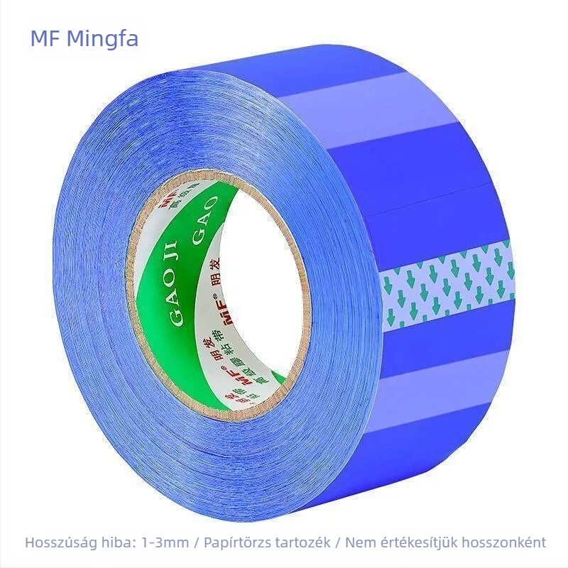 Mingfa csomagoló szalag - Alapanyag: BOPP film; Csomagoláshoz és záráshoz; Erős adhézió