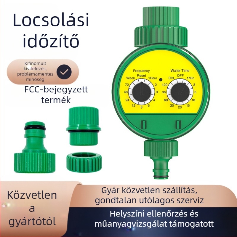 Kerti öntöző-vezérlő – kültéri, gombkapcsolós stílusú, háztartási automata öntözés, Márka: Other