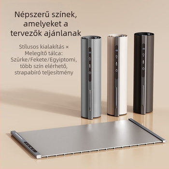 Spade A Szilikon Melegítő Tálca – hordozható, szigetelt tálaló tálca forró ételekhez, 500W, 220V, 1kg, testreszabható