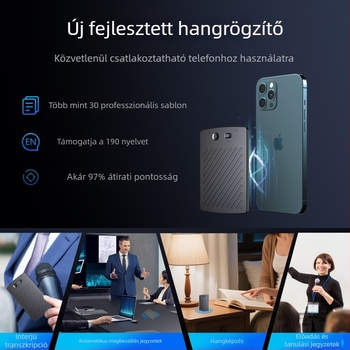AI felvevő toll professzionális használatra — hordozható, semleges márka, felvételi idő 50
