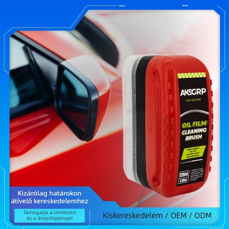 AKSGRP Üvegre olajfilm eltávolító ecset, szilícium-dioxid alapú, 3 éves szavatosság