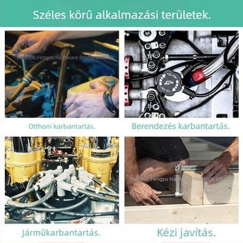 O-gyűrű tömítő készlet, NBR nitril gumi (378 db, rögzített tömítés), Fengyu Electric, kód Dq063