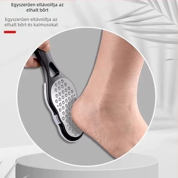 Műanyag talpreszelő tök formájú, modell HJ02, otthoni használatra