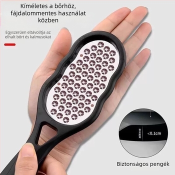 Műanyag talpreszelő tök formájú, modell HJ02, otthoni használatra