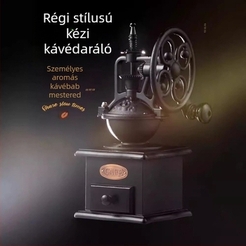 Kézi hajtású kávé- és borsőrlő retro Ferris Wheel dizájnnal — Huiqian
