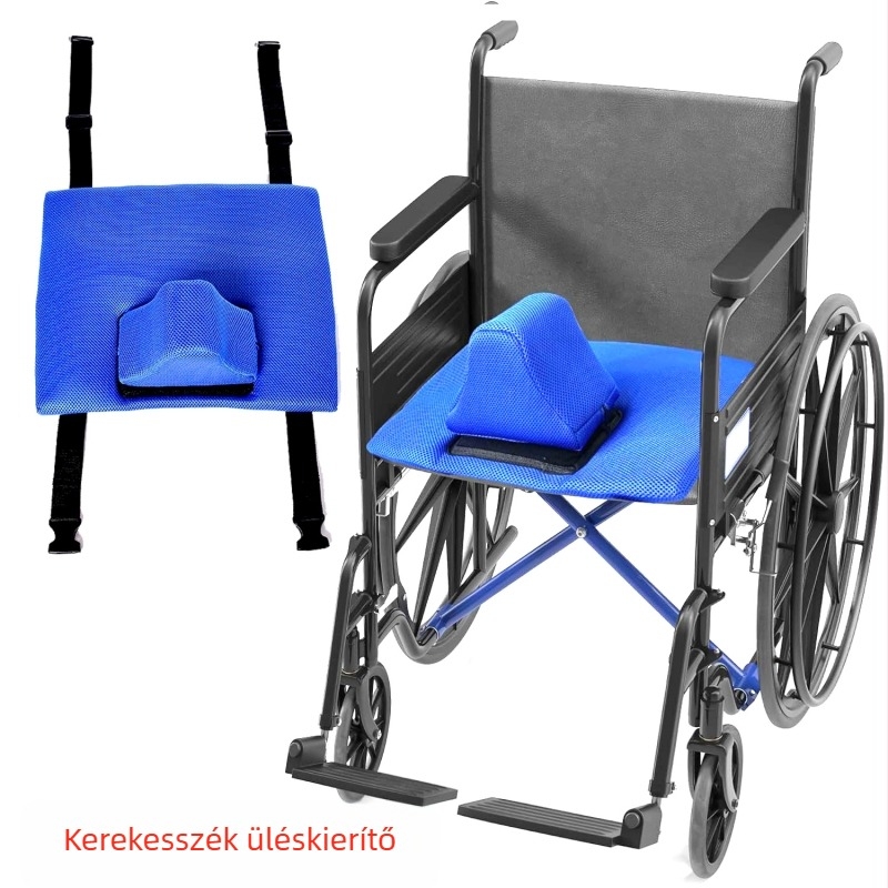 Kerekesszék párnavédő stopper, sandwich hálós anyagból, OEM márka, 30 darabos csomag, logó nyomás elérhető, testreszabás lehetséges