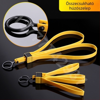 PA66 Nylon önzáró taktikai kötés — kettő végű összecsukható kialakítás, 1.66 mm vastagság, V-2 tűzvédelmi osztály, hevederekhez