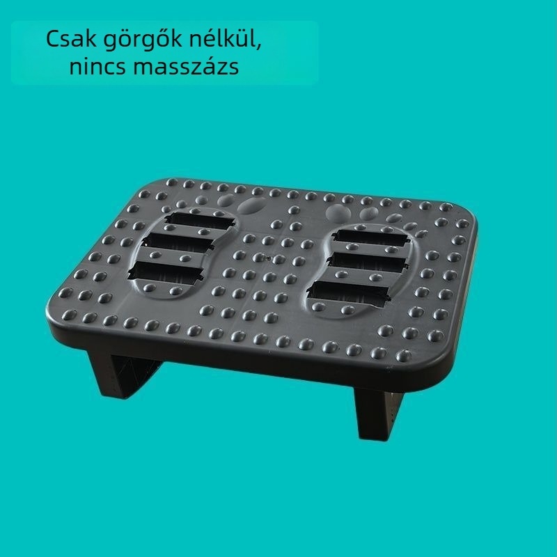 Az íróasztal alatti lábtámasz — ergonómikus műanyag lábtámasz, egyszerű modern stílus, nem összecsukható, nem testreszabható