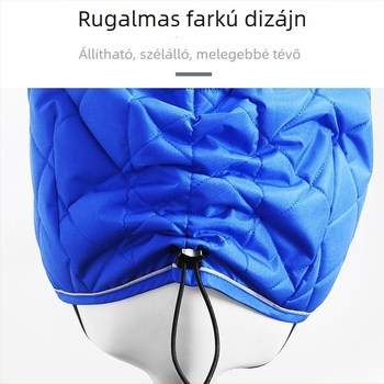 ASMPET Peach Skin Pamut Kutyakabát – Párnázott, Őszi–Téli Meleg, Kültéri Túrákhoz, Kisállat Ruházat