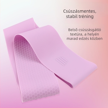 Tengmei szilikon jóga ellenállásgyűrű belső edzésre, guggoláshoz és csípő formázáshoz (Anyag: Szilikon; Kategória: jóga segédeszköz; Márka: Tengmei)