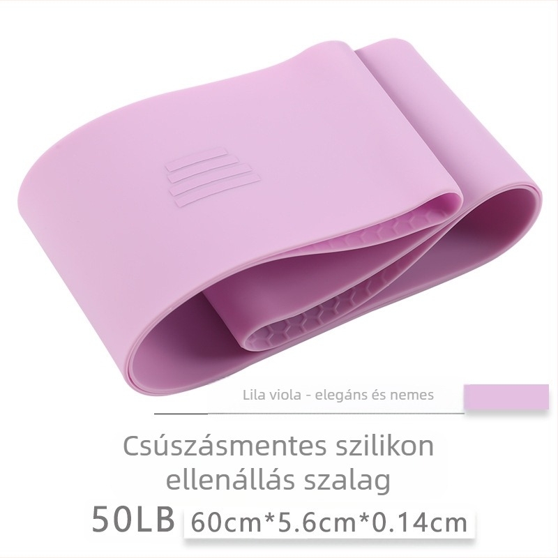 Tengmei szilikon jóga ellenállásgyűrű belső edzésre, guggoláshoz és csípő formázáshoz (Anyag: Szilikon; Kategória: jóga segédeszköz; Márka: Tengmei)