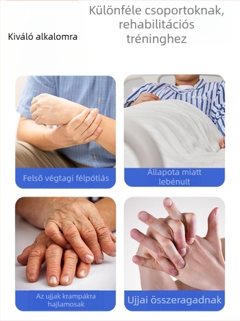 Idősek ujjfogó erőfejlesztő eszköz — JRK-3502, poliészter, kéz számára, rehabilitációs ellátás