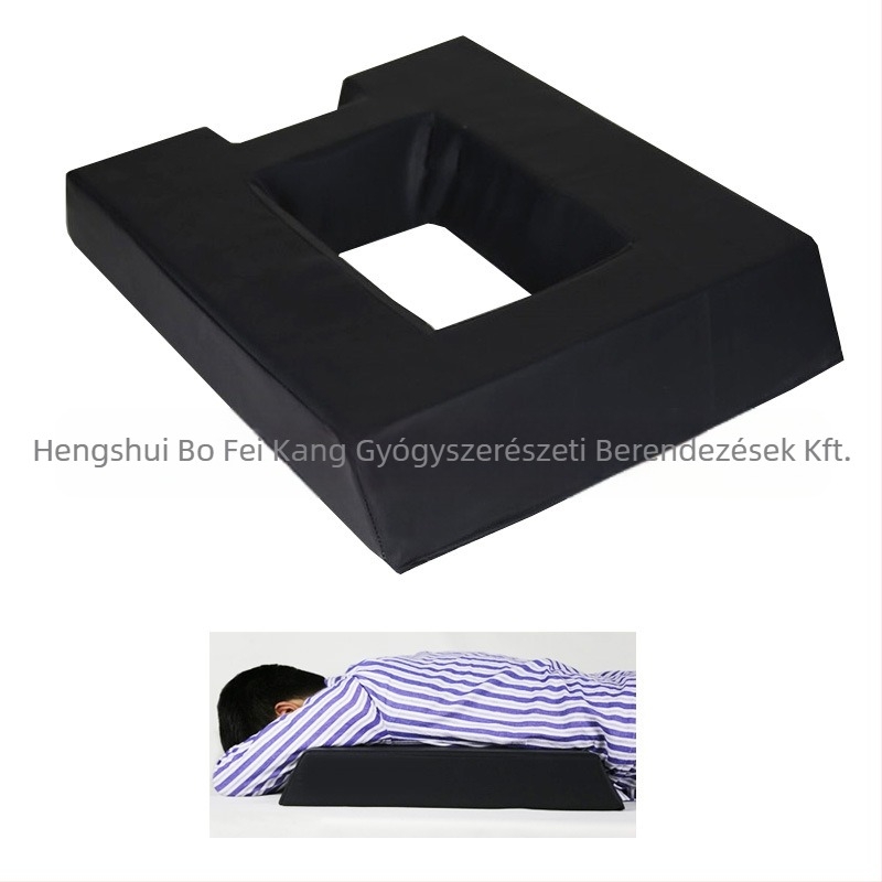 Pozícionáló párna textil/szivacsanyagból ápoláshoz és decubitus megelőzésére, Modell TWD-QT, végtagokra, logó nyomtatva, testreszabható