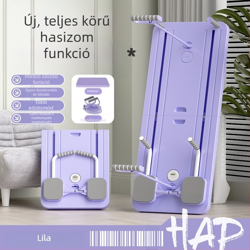 Hasizom görgő és Pilates tábla – összecsukható otthoni fitnesz eszköz, modell plt, tömeg 4800 g, 4 darabos készlet