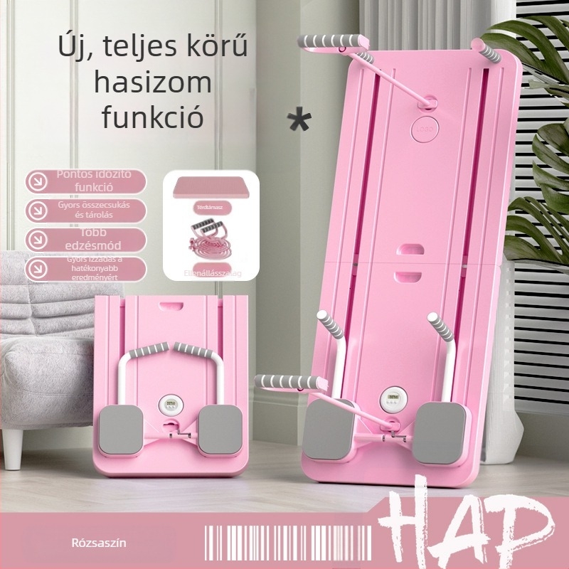 Hasizom görgő és Pilates tábla – összecsukható otthoni fitnesz eszköz, modell plt, tömeg 4800 g, 4 darabos készlet