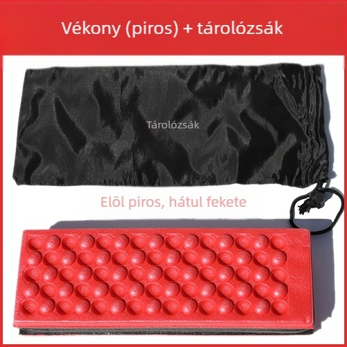 Hordozható XPE négyszögletes táncpárna, vízálló és nedvességálló habszőnyeg, összehajtható kempingezéshez egy személy számára