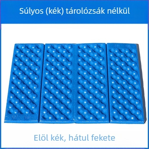 Hordozható XPE négyszögletes táncpárna, vízálló és nedvességálló habszőnyeg, összehajtható kempingezéshez egy személy számára