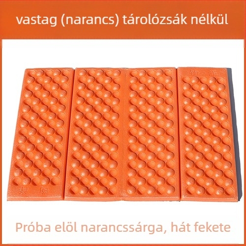 Hordozható XPE négyszögletes táncpárna, vízálló és nedvességálló habszőnyeg, összehajtható kempingezéshez egy személy számára