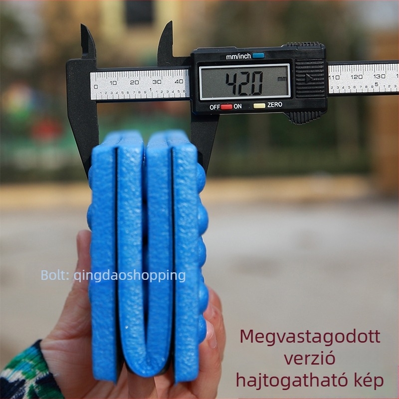 Hordozható XPE négyszögletes táncpárna, vízálló és nedvességálló habszőnyeg, összehajtható kempingezéshez egy személy számára